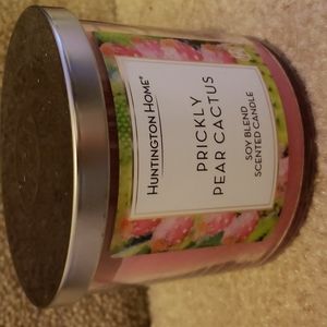 Huntington Home Prickly Pear Cactus Soy Blend Scented Candle